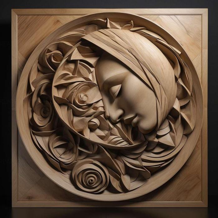 نموذج ثلاثي الأبعاد لآلة CNC 3D Art 